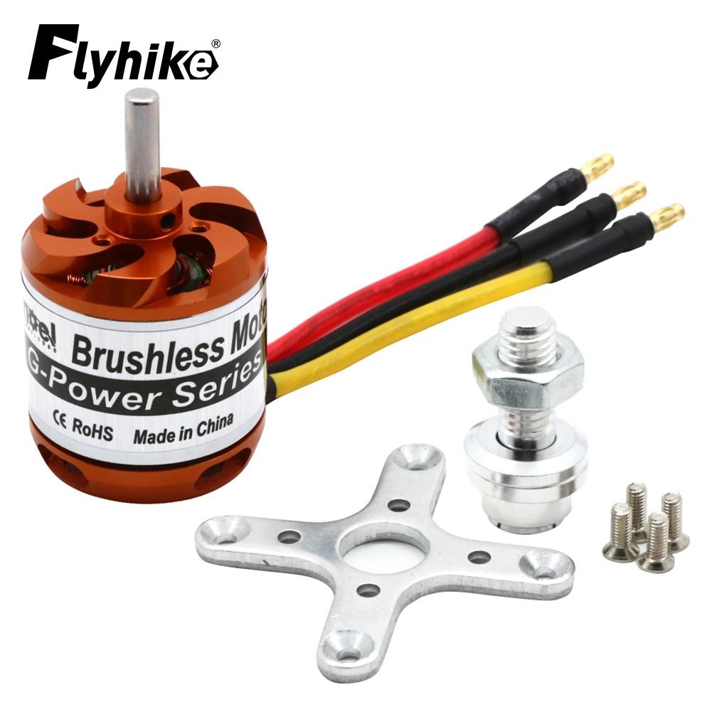 

D3548 790KV 900KV 1100KV Brushless Motor 3-5S Toy Parts For Mini Multicopters RC Plane Helicopter