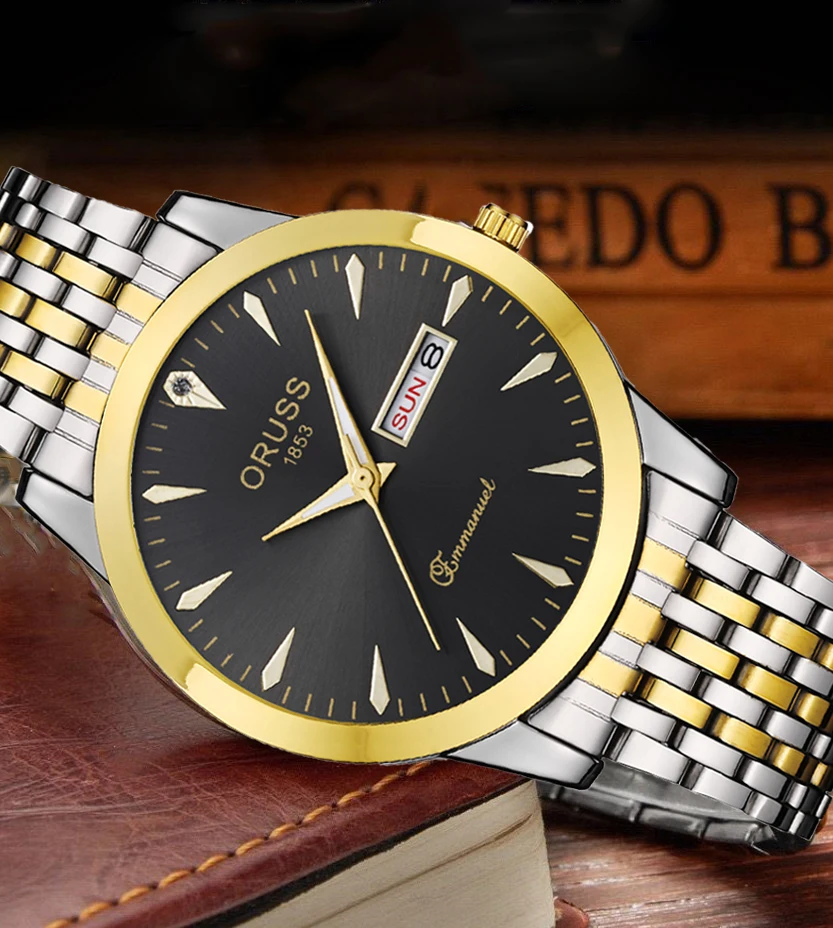 Persönlichkeit Chic Trend Herren uhr alle Match Gentleman Business Sport alle Match Mode langlebigen Stahl gürtel Freizeit Jugend Herren