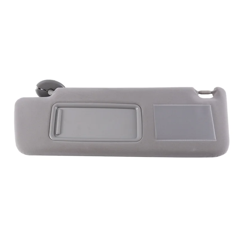 NEW-74310-6A020-A1 حاجب الشمس الأمامي للسيارة أقنعة الشمس مع المرايا وأضواء LED لتويوتا لاند كروزر J12 2002-2009 #1