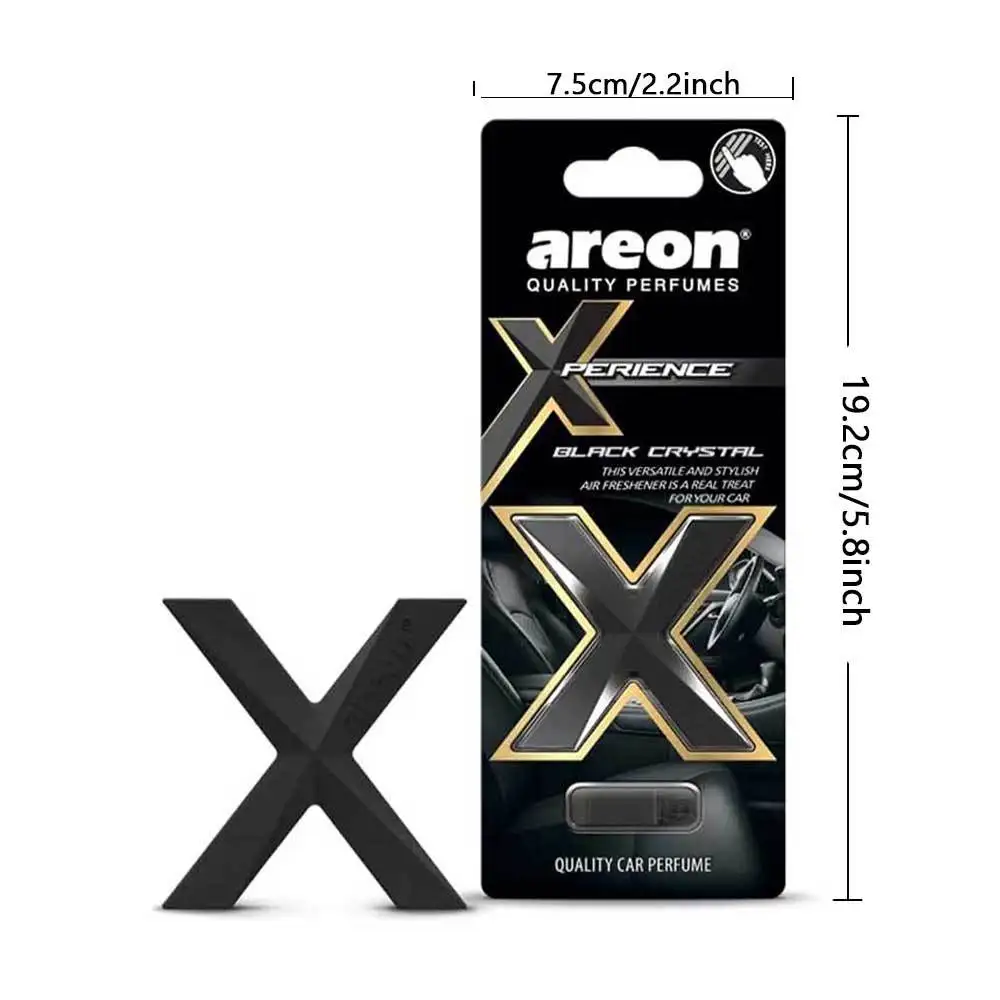 Elegant Vent Clip Air Freshener for Car, Long-Lasting Black Crystal Perfume Aroma Keeps Your Car Smelling Fresh