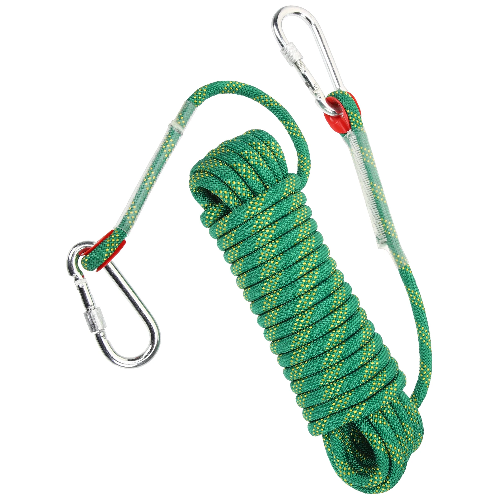 

Climbing Rope Static Polyester Buckle Durable Wear Resistant Non Slip Easy Clean Suitable Mountain Climbing Outdoor Activities
