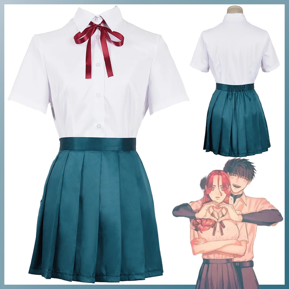 Disguise Somei Yoshino Cosplay School Uniform Anime Raise No Tanin Ga Li Costume Women Roleplay Fancy Dress Up Party Cloth