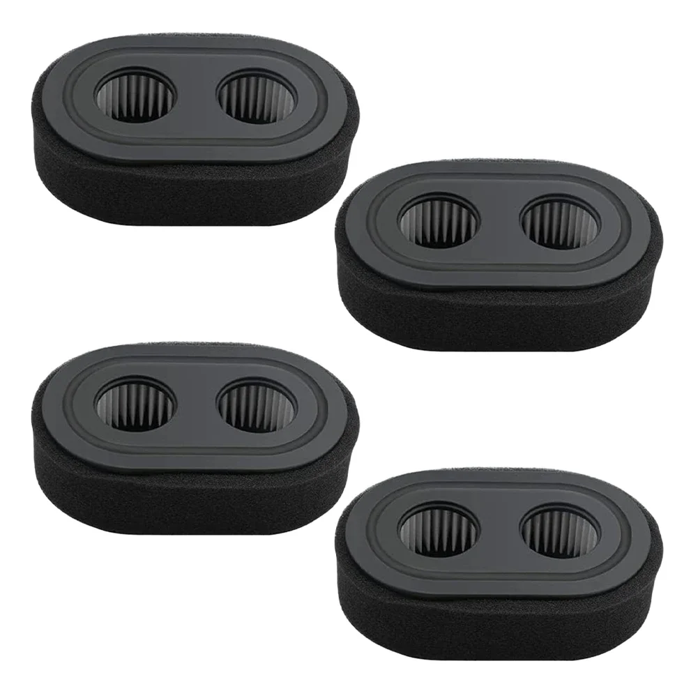 

Efficient Debris Capture with Air Filter Element Suitable for Garden Lawn Mower 4pcs Part Number 593260 798452