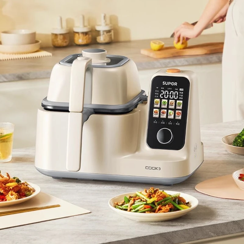 cooking robot multi-functional integrated large-capacity intelligent cooking machine can be used for household automatic pot