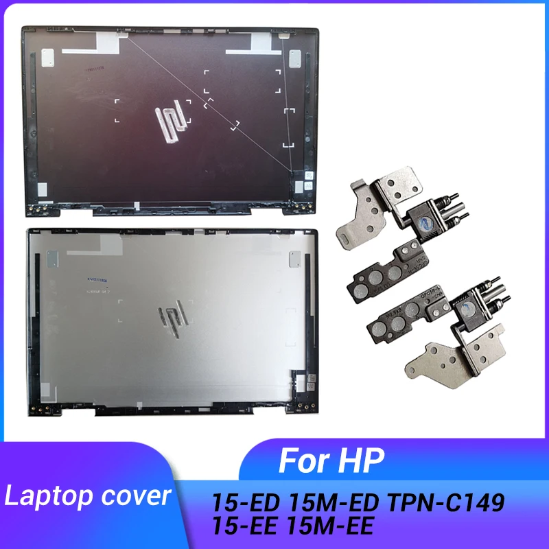 

NEW For HP Envy X360 15-ED 15M-ED TPN-C149 15-EE 15M-EE TOP case laptop LCD Back Cover Rear Lid L93203-001 L93204-001/ Hinges