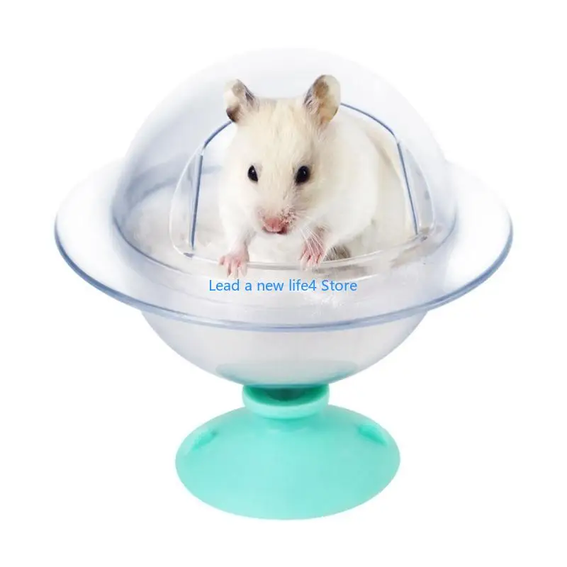 Y55E Pet Hamster Bath Potty Bath Hamster Bath Bath Cage Acessórios