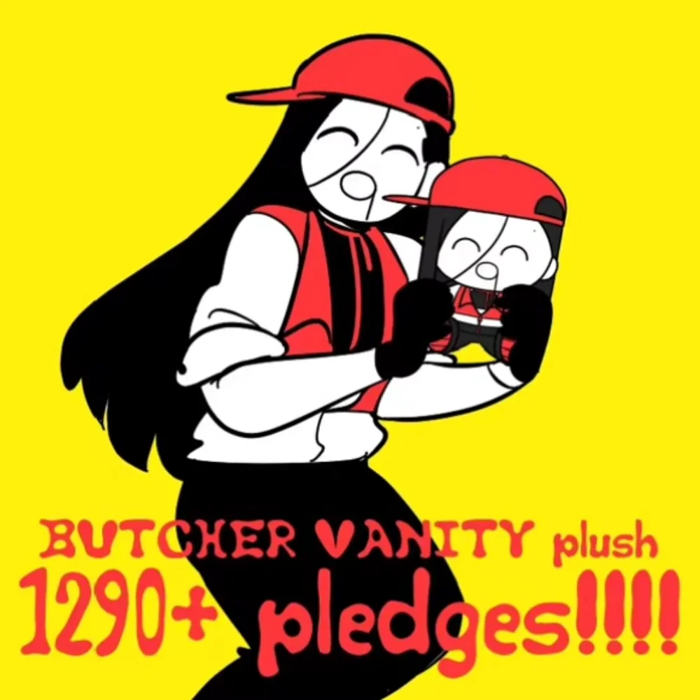 

BUTCHER VANITY Plush Cartoon Yixi Plushie Cute Halloween Home Decor Stuffed Doll Cosplay Toy For Fans Birthday Gift