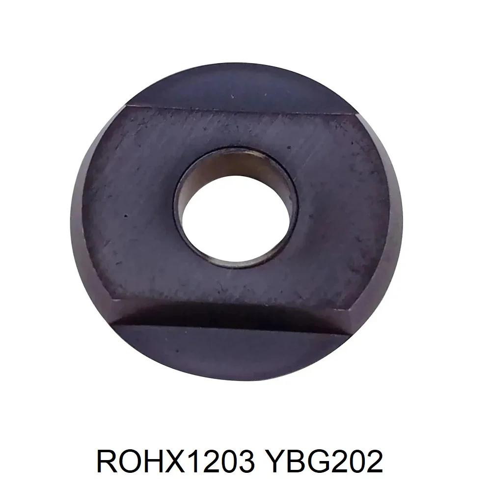 

ROHX1203 ROHX2005 ROHX1604 YBG202 YBG252 Твердосплавная обработка с ЧПУ Фрезерные вставки из стали и нержавеющей стали 10 шт./кор.