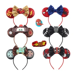 Mickey Mouse Kleine Zeemeermin Haarband Meisje Bot Haaraccessoires Ariel Hoofdband Kids Sebastian Parels Shell Oren Hoofddeksels