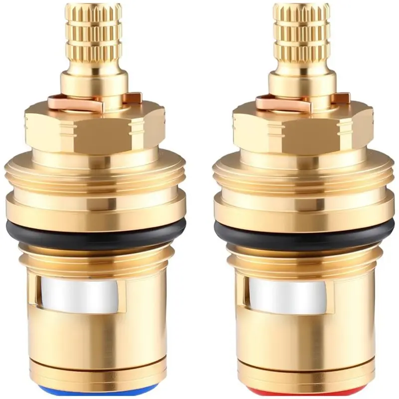 

【COMELY】For T& S Brass Faucet Replacement Parts- Cold& Hot Water Cartridge Assemblies(013788-45/013787-45)