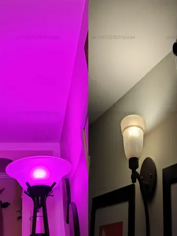 RGBW 4-Color 220V Infrared LED Bulb with Remote Control - RGB + Cool White Lighting, Adjustable Modes, Easy Operation for Home/P