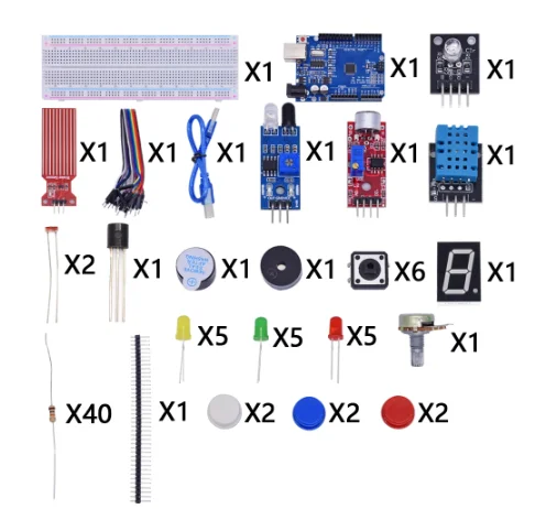 The latest learning kit, the simple RFID startup kit, is an updated learning kit for Arduino UNO R3