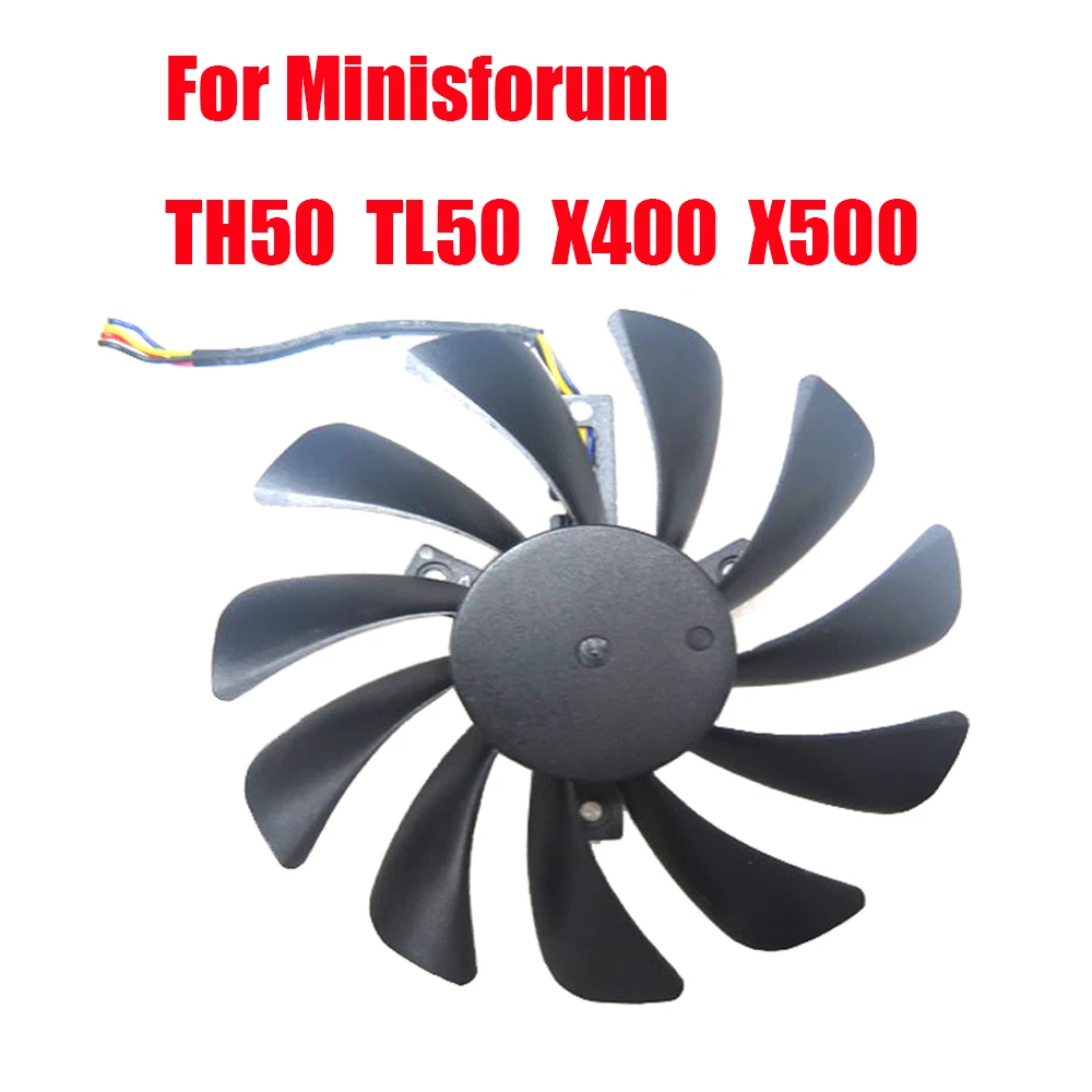 New Replacement MINI PC Fan For Minisforum TH50 TL50 X300 X400 X500 H31 B550 B550 Pro DC5V 4PIN