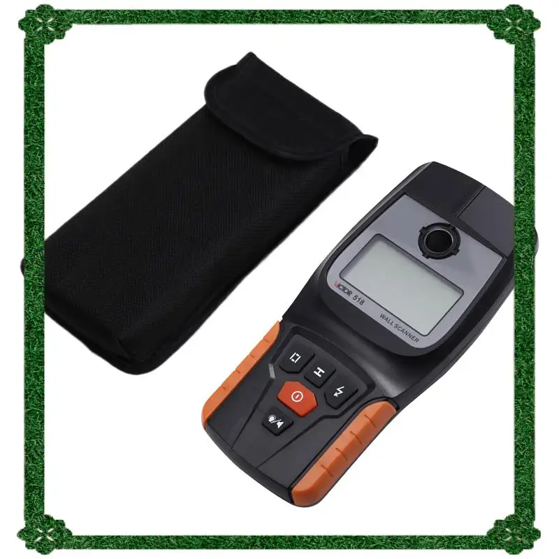 จัดส่งตลอด 24 ชั่วโมง VICTOR VC518 Wall Scanner Sensor เครื่องตรวจจับสายไฟสําหรับตรวจจับไม้สายผนังสําหรับตรวจจับโลหะแม่เหล็ก