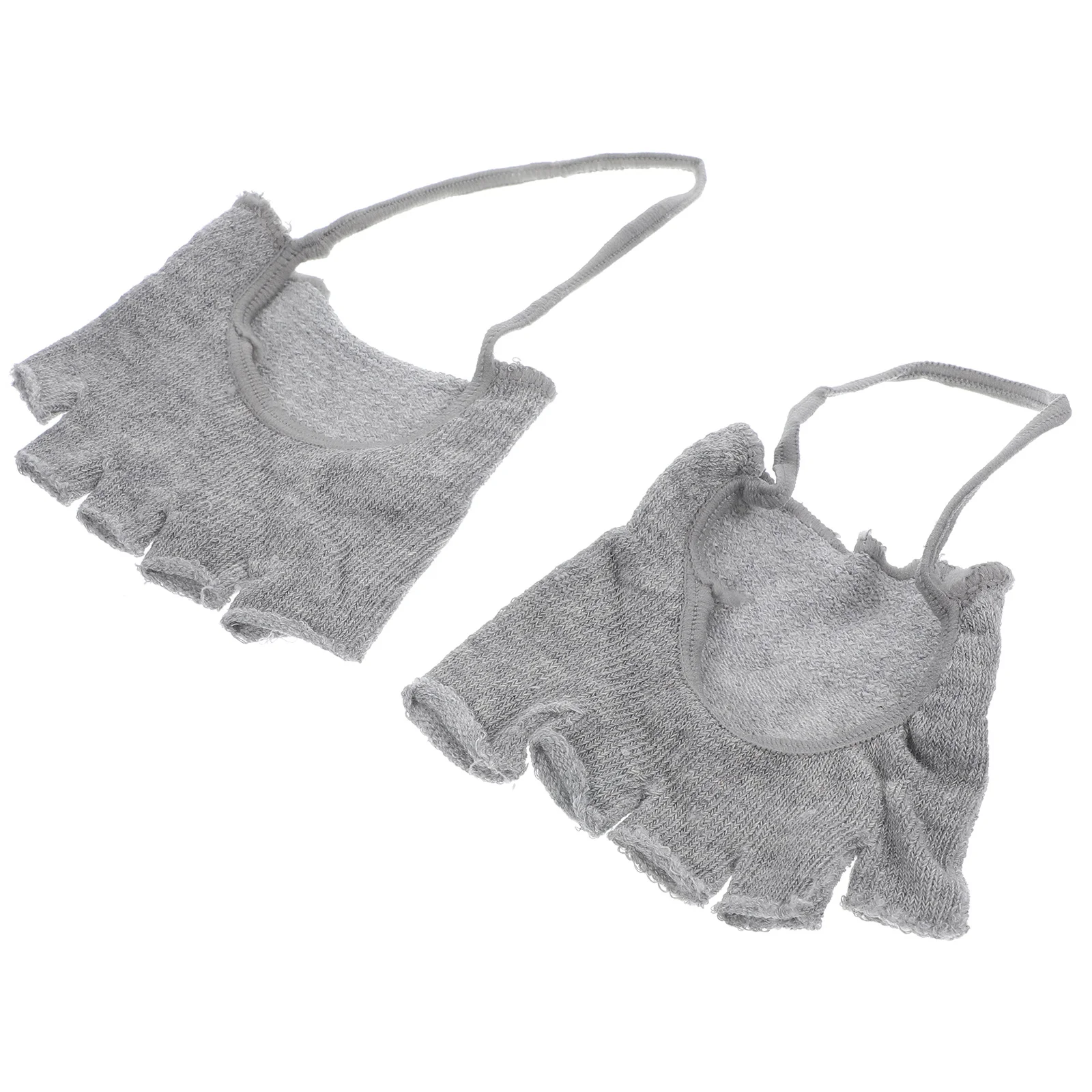 

1 Pair No Show Toe Women Cotton Half Socks Anti-Slip Invisible Toe Separator Socks For Office Party Wear Foot Care Tool