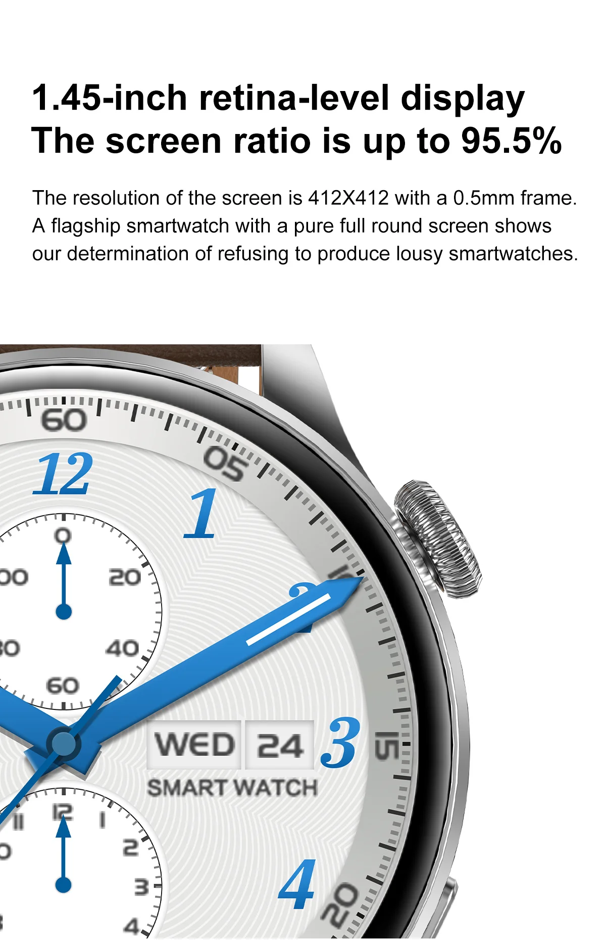 SANLEPUS 2023ธุรกิจใหม่สมาร์ทวอท์ช NFC ผู้ชาย Smartwatch บลูทูธสายรัดข้อมือฟิตเนสสุขภาพกันน้ำนาฬิกาข้อมือ