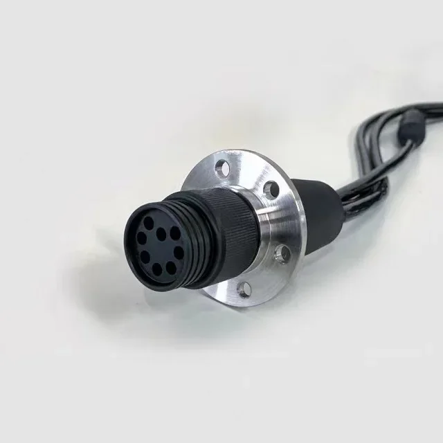 Pluggable wet marine bulkhead 7000m deep underwater 8 pin connector rov cable Subconn g2