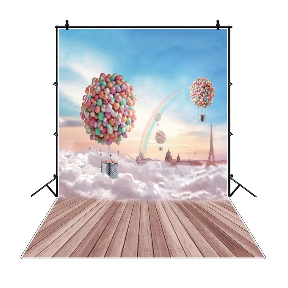 Photography Backdrop Back To School Color Pencils I Love School Graduation Wood Floor Baby Child Portrait Photo Background Photo