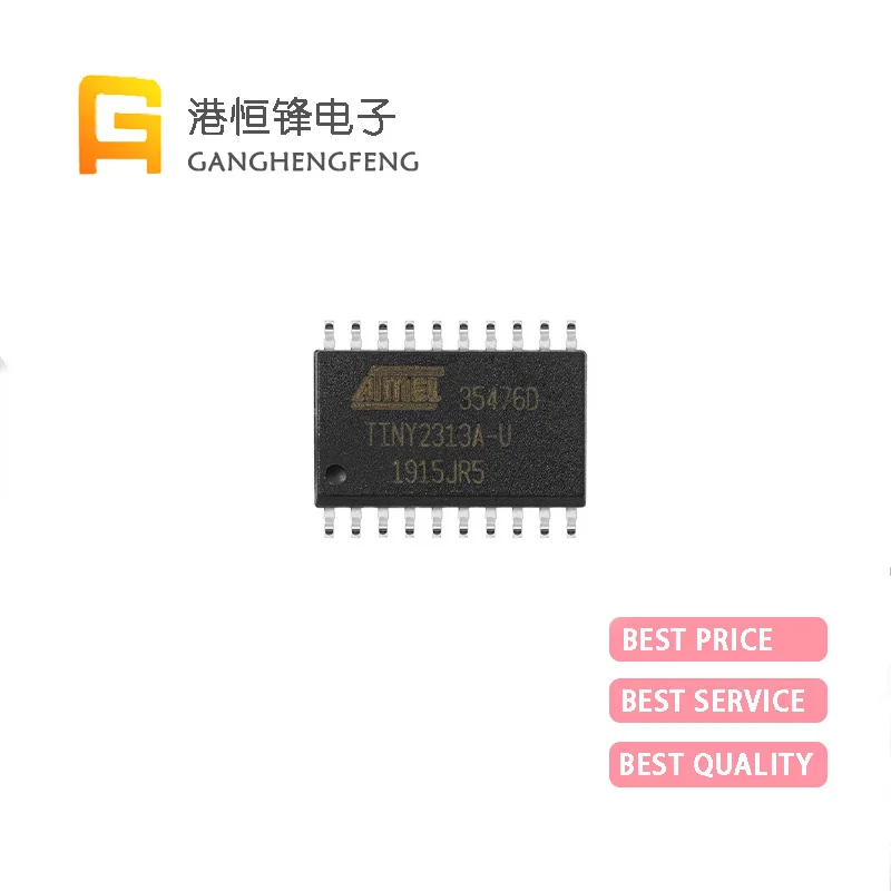 2PCS NEW ATTINY2313A-SU ATTINY2313A-SUR ATTINY2313-20SU SOP20 ATTINY2313A-MU ATTINY2313-20MU QFN20 ATTINY2313A-PU DIP IC MCU