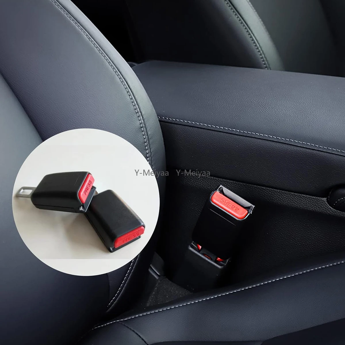 1/2PCS Quick Auto Belt Cover Shoulder Pad Extender for a More Comfortable Driving Compatible with Give You Comfortable Extender