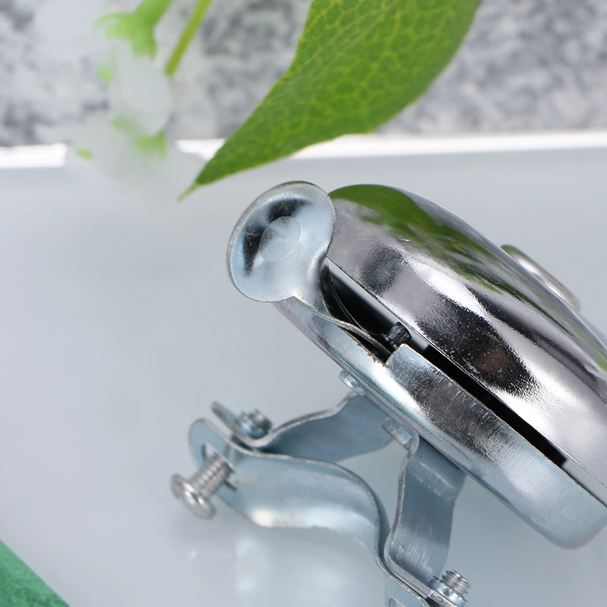 

White Metal Bike Bell Loud Handlebar Ring Horn Alarm Warning for Mountain Bikes Bell Handlebar Ring Horn