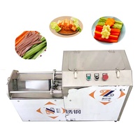 Commercial Carrot Potato Fries Cutting Machine Automatic Fruit Food Vegetable Grater Slicer Cutter