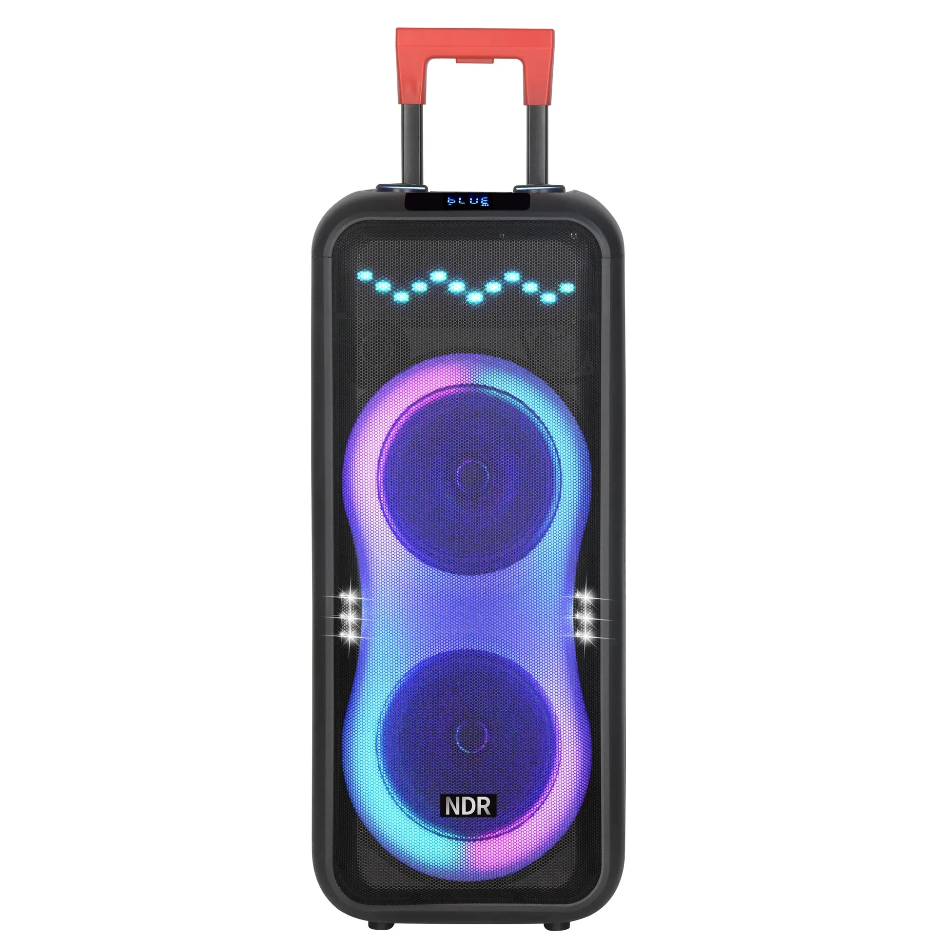 NDR speaker 8-inch double speaker lantern outdoor bluetooth square dance battery audio mobile tie rod portable - Image 2