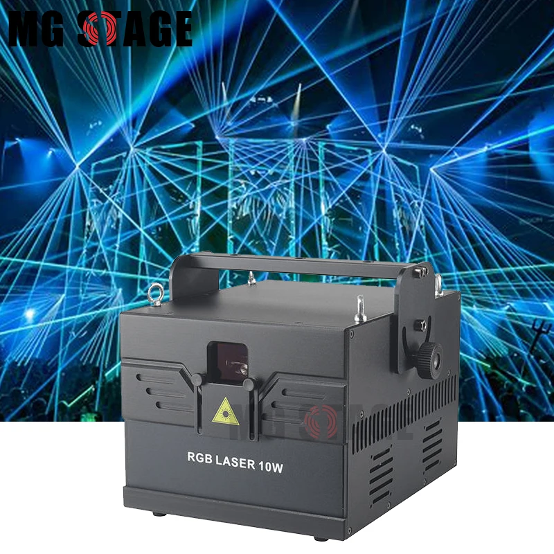 10W RGB Animation Laser Light for Dj Club Night Club Event Pro Stage