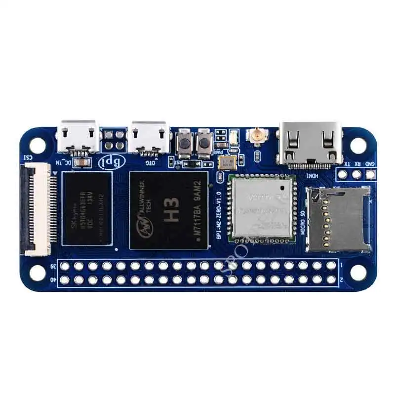 Banana Pi BPI-M2 Zero with Allwinner H3 chip compatible with raspberry pi zero size