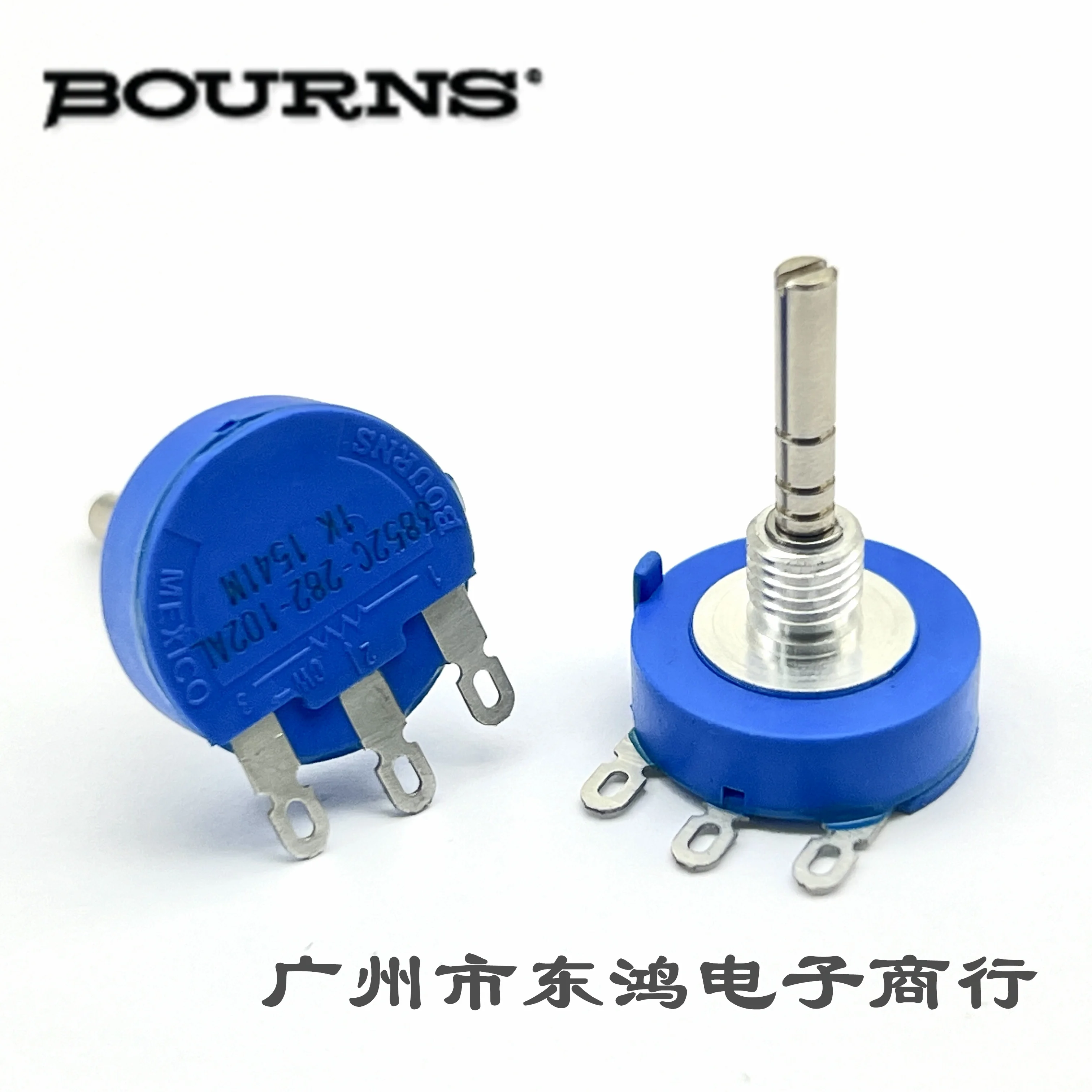 1 PCS American BOURNS Mexico Rotary Potentiometer 3852C-282-102A A1K 3-Pin Handle Length 22mm