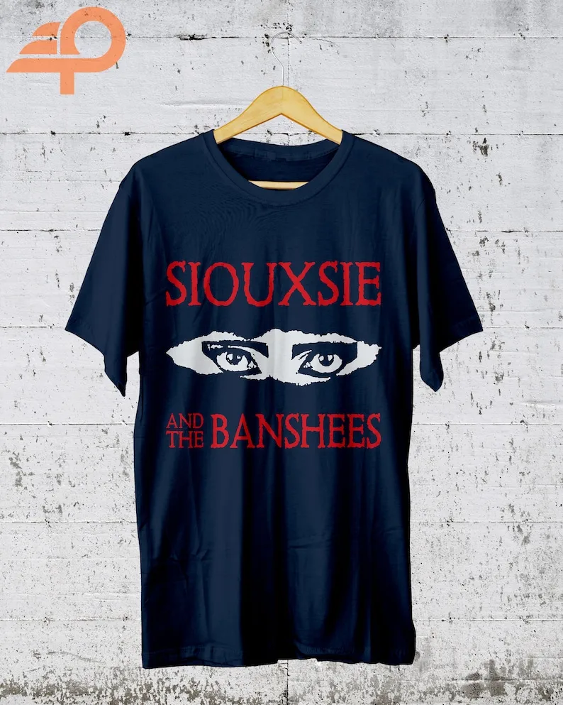 Vintage Siouxsie & The Banshees T-shirt, Gothic Rock, Post Punk, Music Merch, Gifts for Fan, Unisex T-shirt