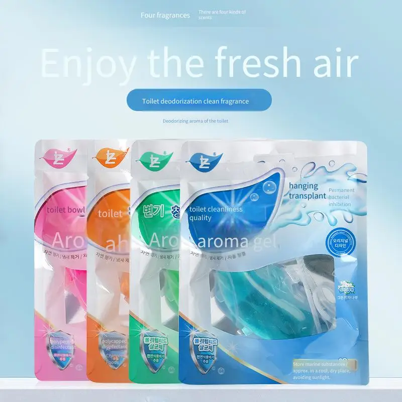 Toilet Hanging Dolphin Gel Fragrant Fresh Air Lasting Fragrance Deodorization Odor Removal Toilet Cleaning Gel Toilet Cleaning