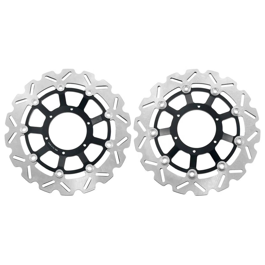 

STLFMotorcycle Front Brake Rotors Discs for Hondas CBR600RR CBR1000RR CB1000R CB1300 Aluminum 310mm 94mm 5mm