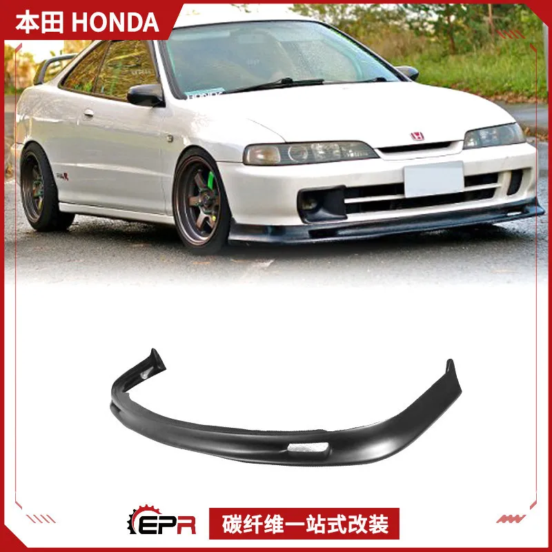 SAAR 94-01 Compatible with Honda DC2 Carbon Fiber Modification Parts SPOON Style Front Lip Small Surround Front Splitter Chin Li