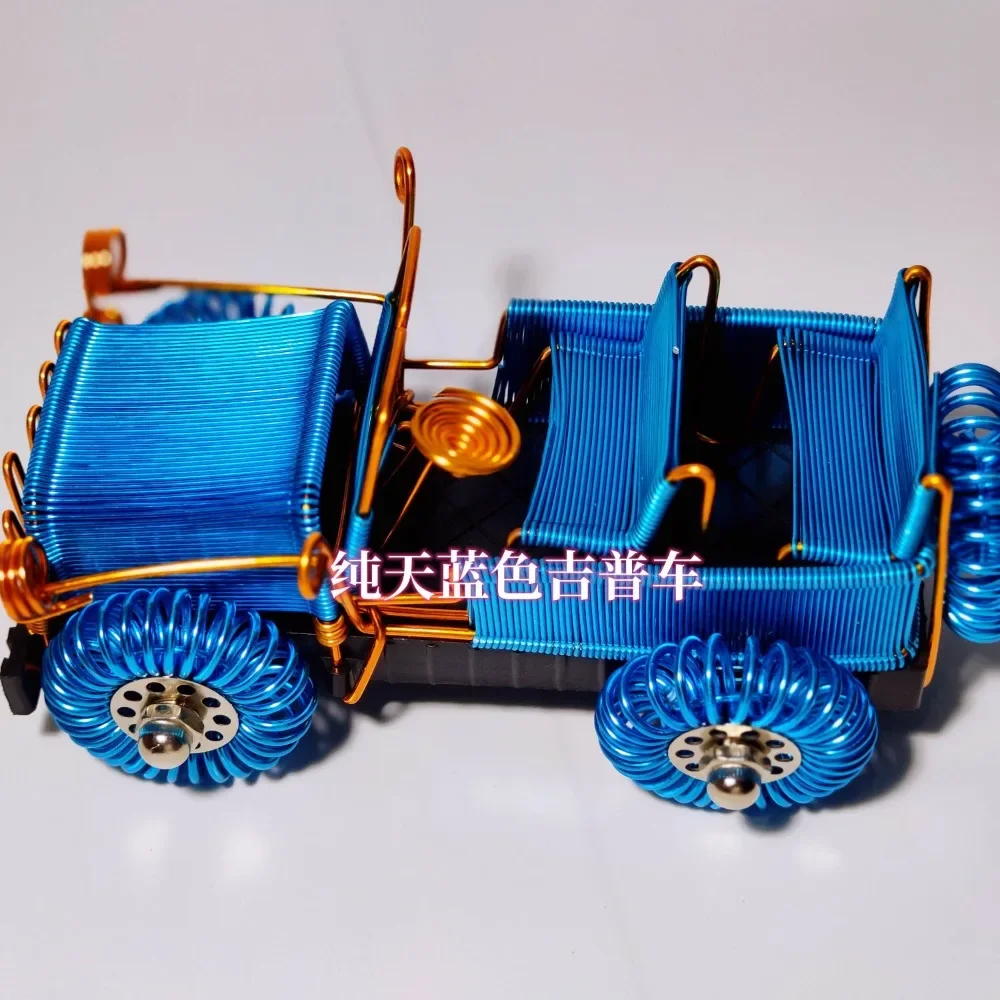 

Jeeps, aluminium wire crafts, peace elite games, handmade, kids toys, decorations