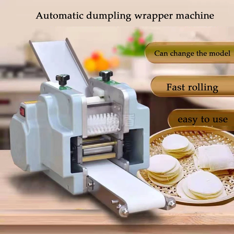 Dumpling wrapper Maker Wonton Dumpling Wrappers Slicer Machine Rolling Pressing Pastas Commercial Home Wrapping Maker 110V 220V