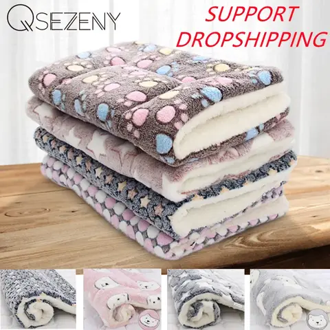 Pet Fleece Blanket Qsezeny