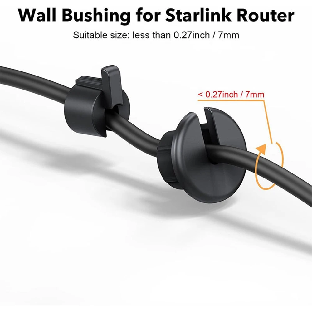 Starlink Dishy 케이블 스레더 도구 키트, Starlink 액세서리용 가구용 간편한 벽 피더 설치