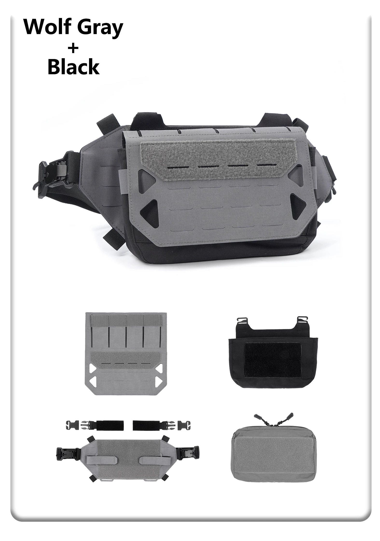 Dmgear 1120xオリジナルの多機能ウエストバッグタクティカルチェスト
