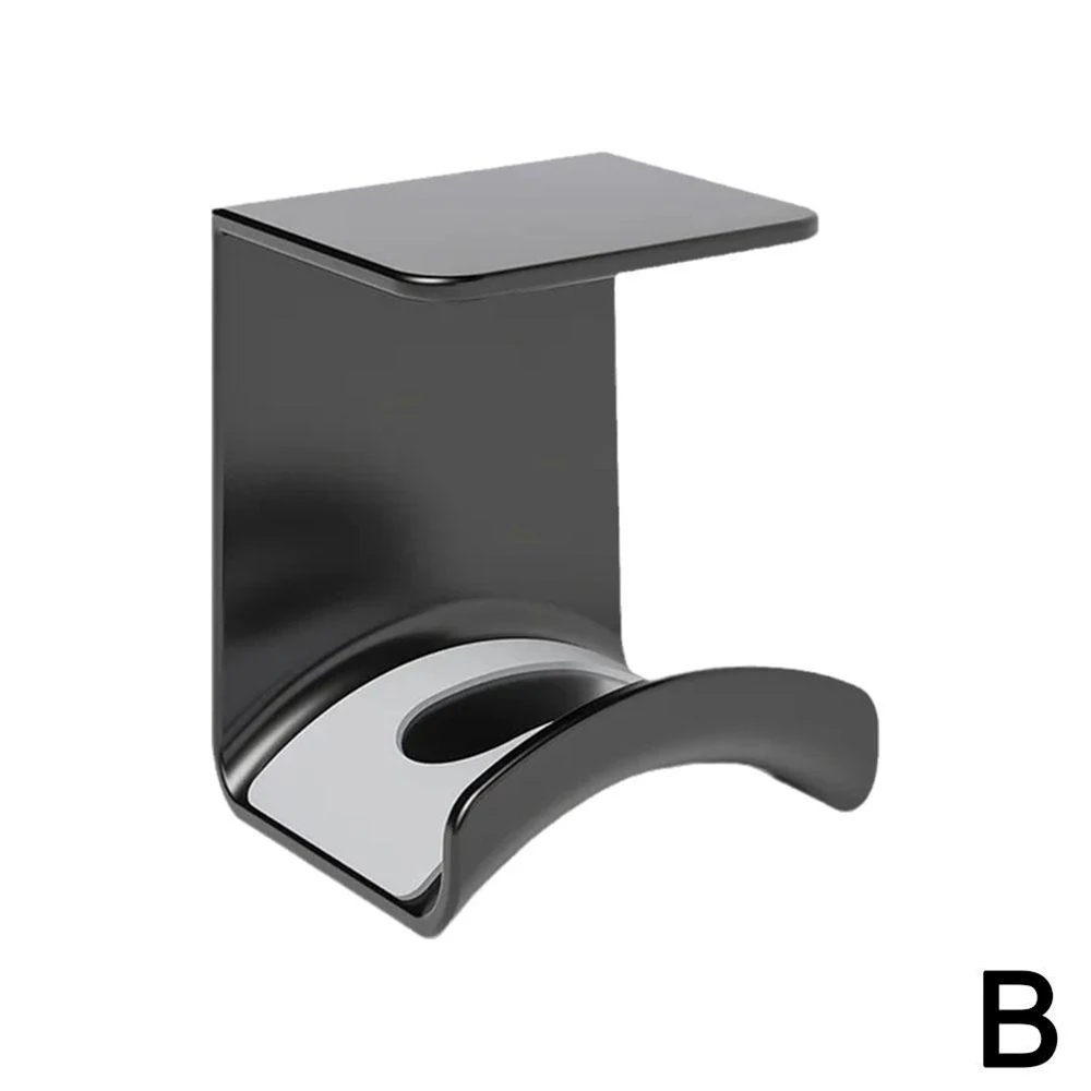 Headphone Stand Efficient Universal Compatibility Easy Installation Save Space Reliable Materials Adhesives Strong Safe Reserve