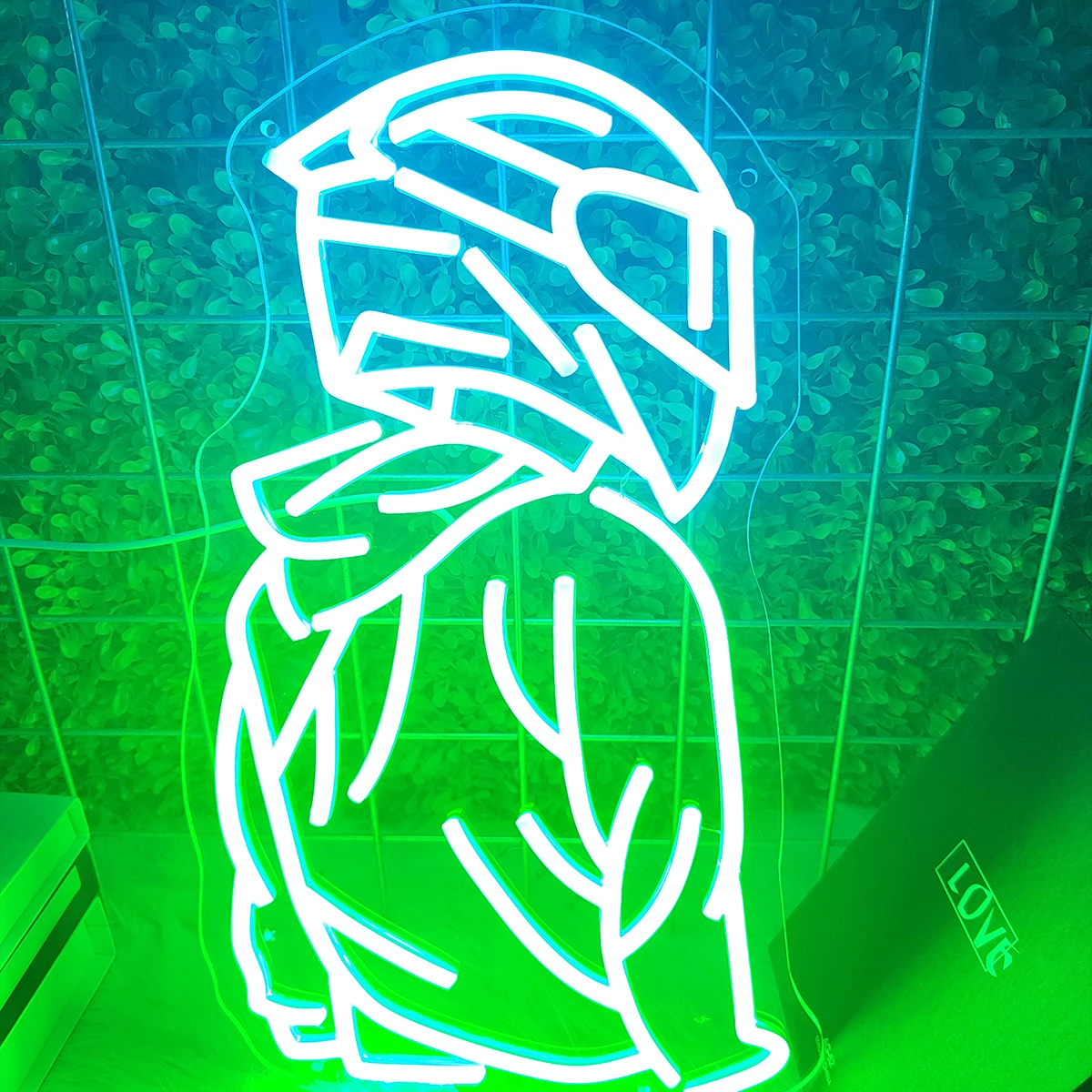 Motorcycle Racer neon sign  applicable party bar motorcycle repair shop shop shop create atmosphere led neon lights