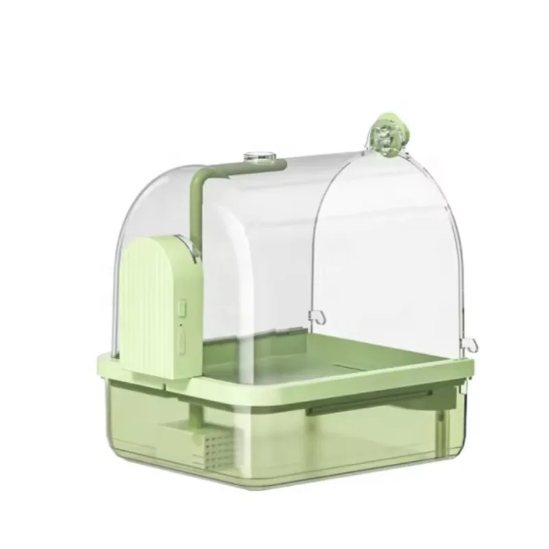 Parrot Bathroom, Black Phoenix, tiger Skin Peony, Bird Bathing Wonder, Transparent Bath Basin, Bath Supplies, Bath Box