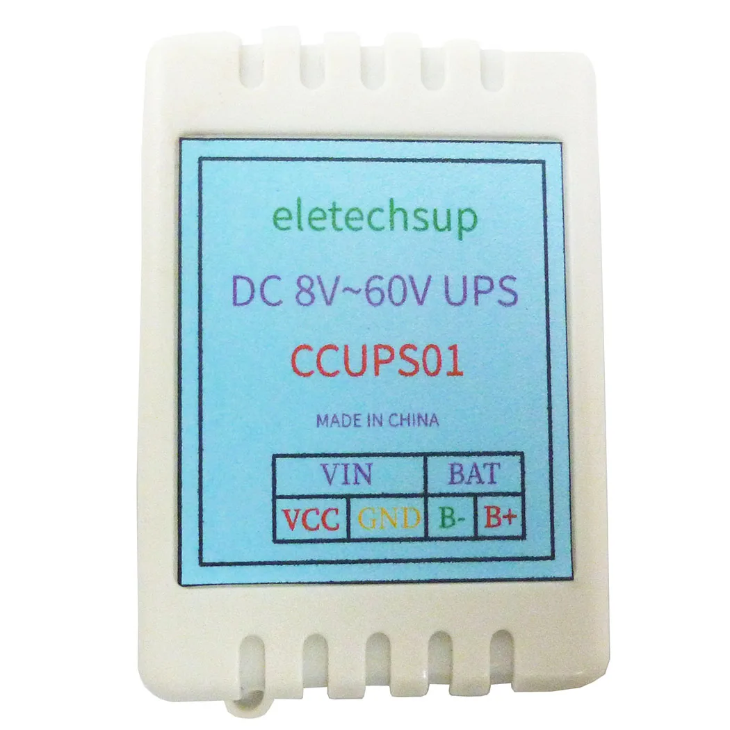 CCUPS01 UPS Emergency Cut-off Battery Power Supply 6V-60V Control Board  Power-OFF Protection Automatic Switching Module