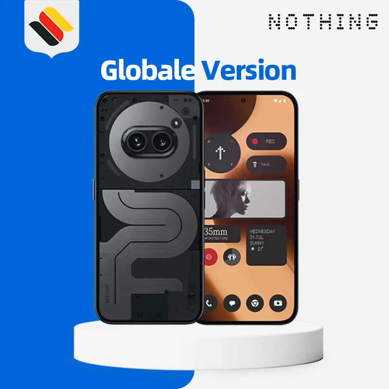 Global Version Nothing Phone (2a) Plus 6.7” 120Hz AMOLED Display MTK Dimensity 7350 Pro 50MP Camera 5000mAh Battery 50W Charge