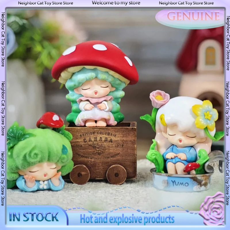 

Подлинная серия Jotoys Yumo, детский сердечный остров, слепая коробка, плюшевые настольные украшения, фигурки, модные игрушки, подарки на день рождения