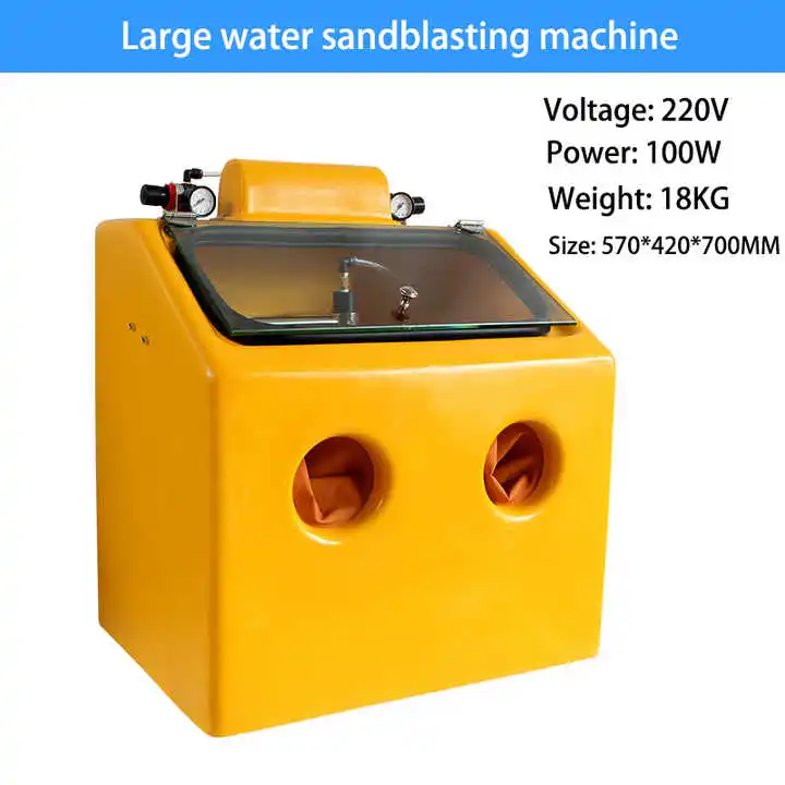 

High Pressure Water Jet Rust Removal Ancient Method Of Gold And Silver Bracelet Sanding Tool Jewelry Sandblasting Machine