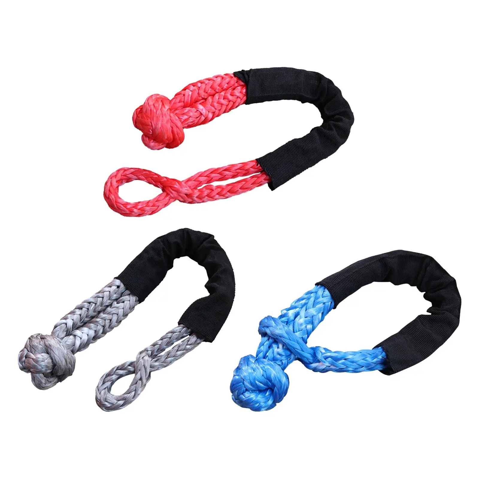 Soft Shackle Easy to Use Lightweight Durable Strong Synthetic Road Recovery Rope