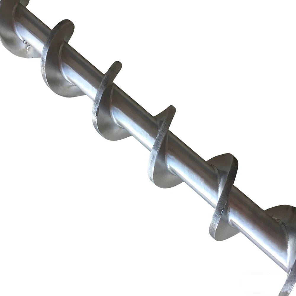 Custom Stainless Steel Spiral Blades — Screw Conveyor Components | Large-Diameter 304/316L & Carbon Steel Blades, Suitable