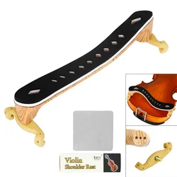 Classical Violin Shoulder Rest 4/4 3/4 Height Adjustable Professional Violin Shoulder Rest Pad with Thickened Memory Sponge