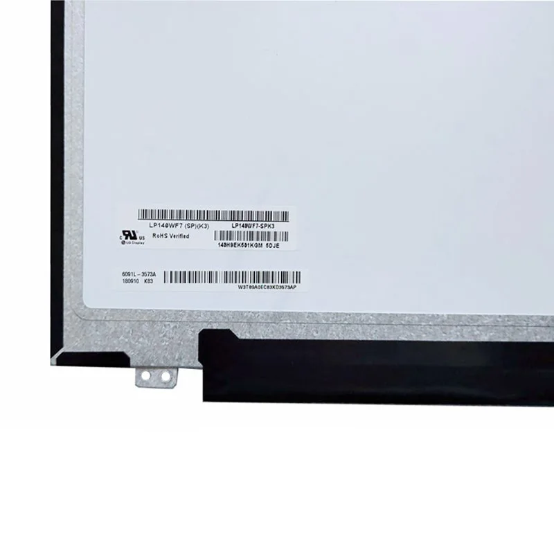 14.0 "بوصة شاشة LCD محمول عرض LP140WF7-SPK3 FHD 1920X1080 30 PINS